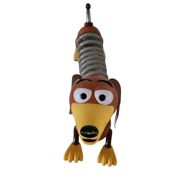 Disney Pixar Toy Story Slinky Dog Light Up Stretch Pup Light Show FlashingAction - Picture 6 of 9